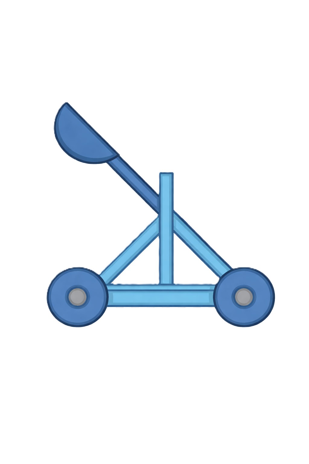Catapultă albastră